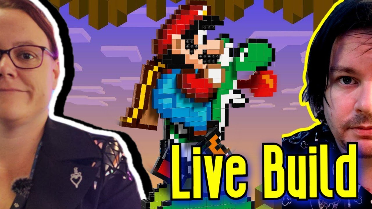 LEGO Mario & Yoshi | LIVE Build and Chat PART 2 VERTICAL