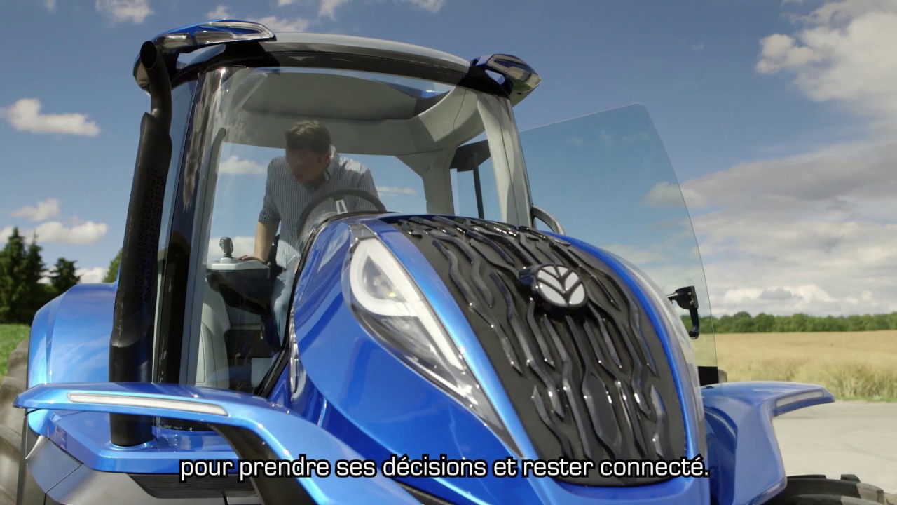 Tracteur au Méthane New Holland