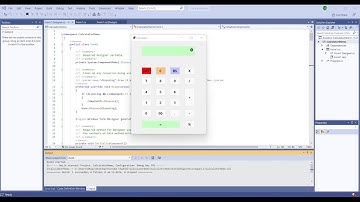 C# - Calculator app on C# - Window Form Application