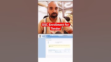 DSC enrollment for tender #dsc #tender #eprocurement #javasettings #digitalcertificate