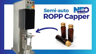 Celebrity Semi-automatic ROPP capper| Wine or Oil Capper | Aluminum Cap Capper |Neostarpack Profile