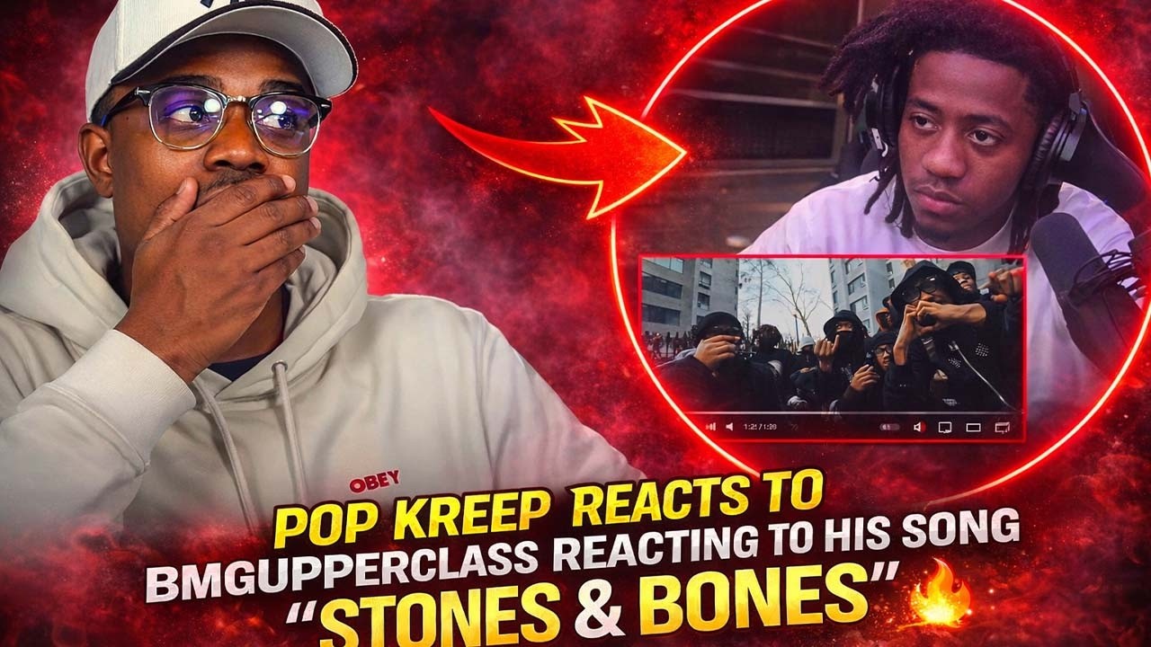 Pop Kreep Reacts To BmgUpperClass Reacting To His Song "Stones & Bones"