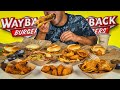 WAYBACK BURGERS Menu Challenge | Fast Food Challenge