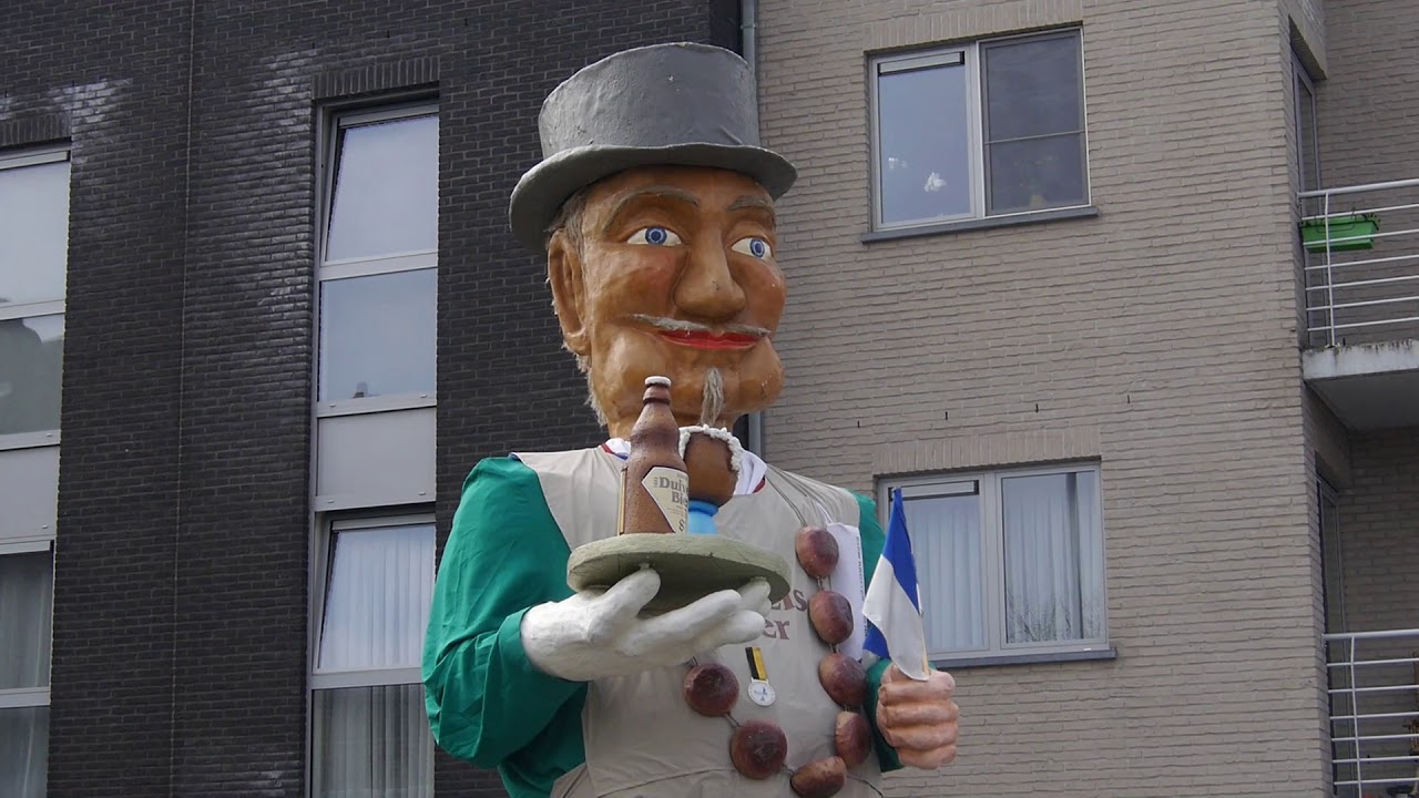 Carnaval Halle 2019 opstelling