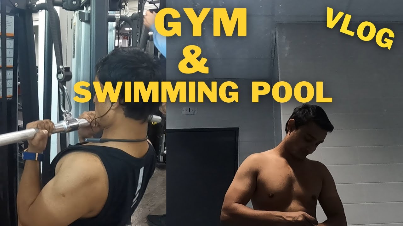 A Day In Our University GYM & Swimming Pool I Vlog