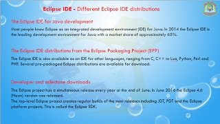 Celebrity Lesson - 03 : Eclipse IDE - Different Eclipse IDE distributions Wealth