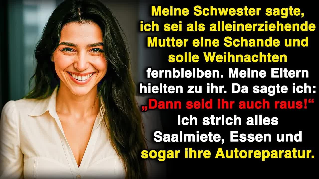 Meine Schwester nannte mich Schande, weil ich alleinerziehend bin – an Weihnachten war kein Plat