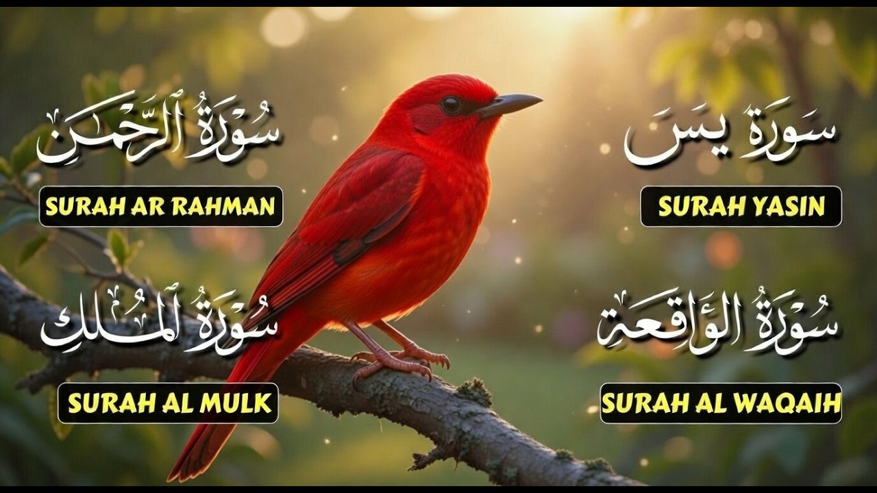 Very Nice Voice Surah Yaseen | Surah Rahman | Surah Waqiah | Surah Mulk l Reciter Mahmoud Gharaba