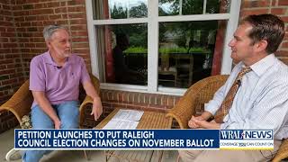 Petition starts to put Raleigh City Council election changes on November 2024 ballot