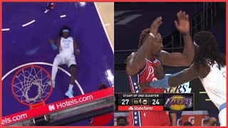Dwight Howard Gets Block Of The Year Then Gets Ejected!! (HE MADE HIM FALL!)