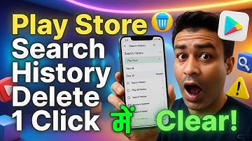 How To Delete Playstore Search History | Play Store Ki Search History Kaise Delete Kare