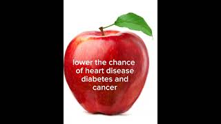 ?? benefits of apple food fruit health healthy