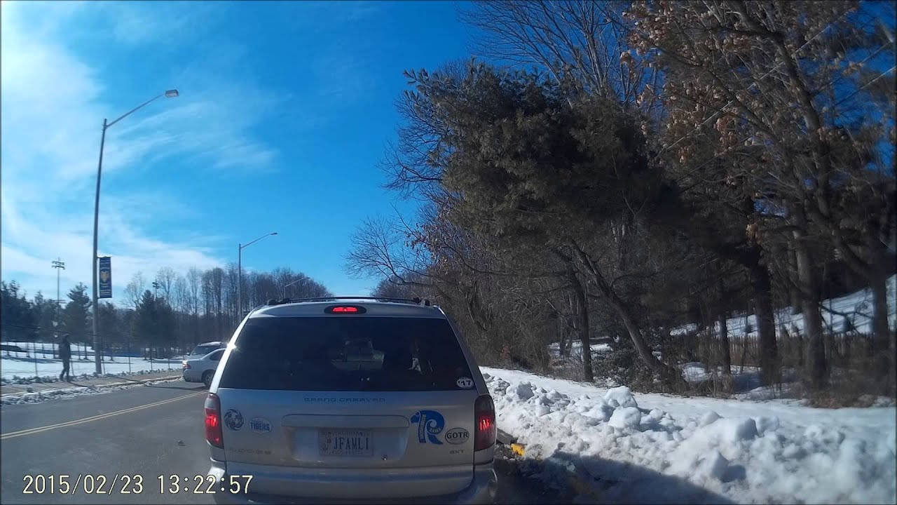 Fcps bus driver drives on wrong side of the road youtube