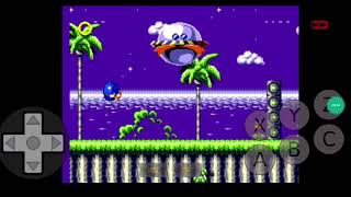 Sonic Eclipse SMS Hack Rom Android emulador Gameplay