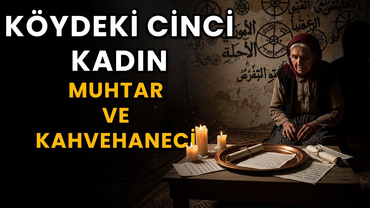 Köydeki Cinci Kadın: Veysel'in Korkutucu Gerçek Hikayesi | Korku Hikayeleri | Karanlık Hikayeler