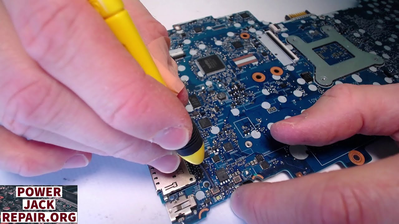 HP Elitebook 840 g3 disassembly laptop charge port power jack repair