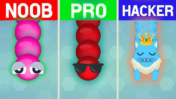 NOOB vs PRO vs HACKER In Snake.io #2