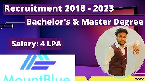 Mountblue Mass Hiring For 2023 2022 2021 2020 2019 2018 Batch | Mountblue Recruitment 2023