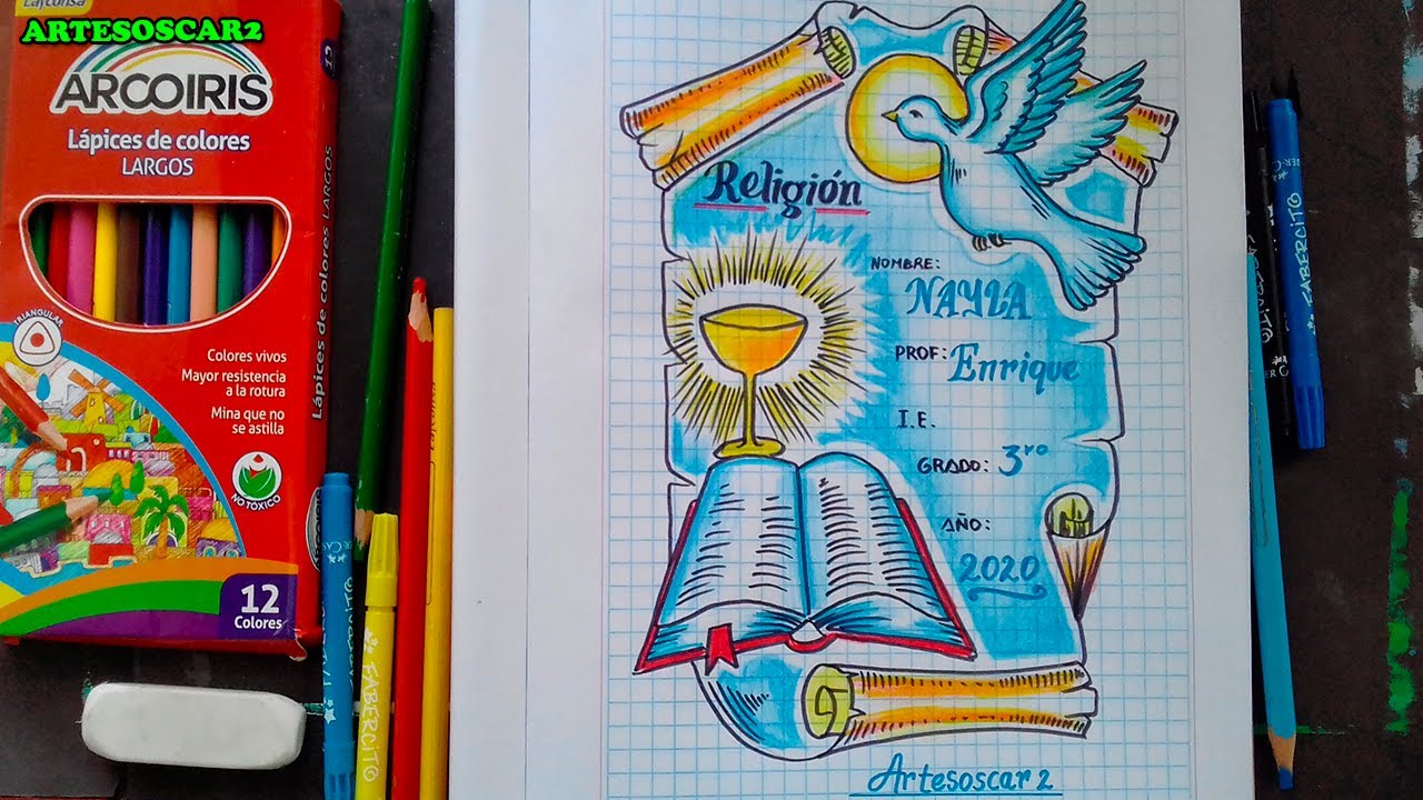PORTADAS PARA CUADERNOS de RELIGIÓN - covers for notebooks of religión -  thptnganamst.edu.vn