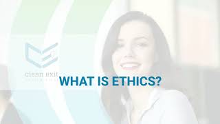 Lesson 1  What is Ethics