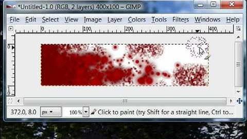 GIMP Tutorial--Blood