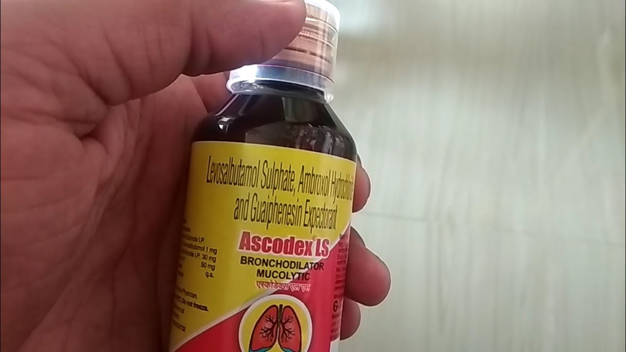 खांसी को ठिक करें ascodex ls syrup uses side effects and dose YouTube
