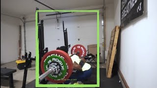 squatting 440 lbs like a girl!