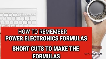 POWER ELECTRONICS FORMULAS LECTURE #02