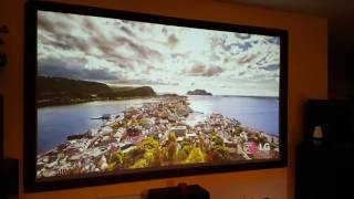 Epson Home Cinema 2045 1080p 3D Miracast 3LCD Home Theater Projector Epson 2045 Projector + Screen + settings