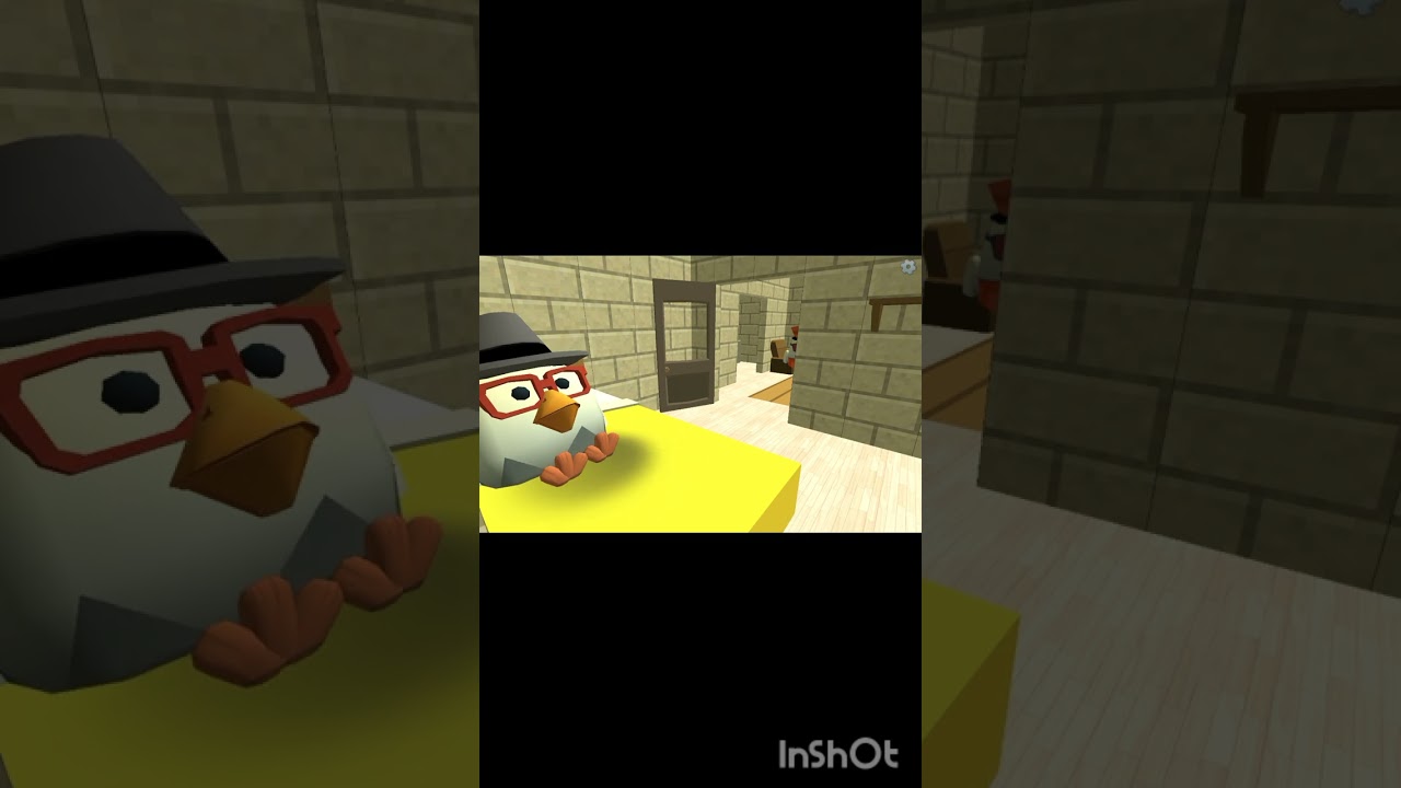 Разраб чикен Гана убежал от ютуберов в чикен ган 