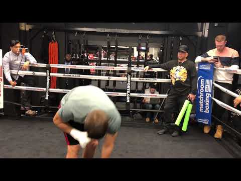 SERGEY DEREVYANCHENKO WORKOUT
