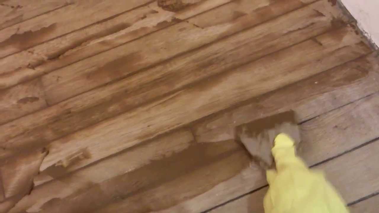 Comment reboucher un trou sur du parquet ?