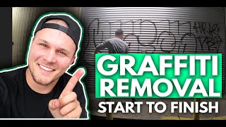 My Minimum Is $500 For Graffiti Removal | Pressure Washing Business