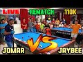 Live rematch jaybee sucal vs jomar  bet  110k