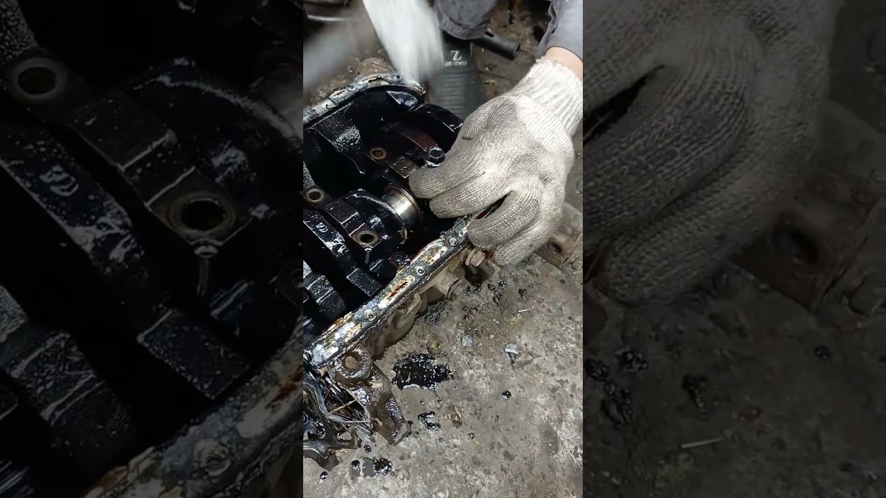 how to open a car crank shaft and Cap opening