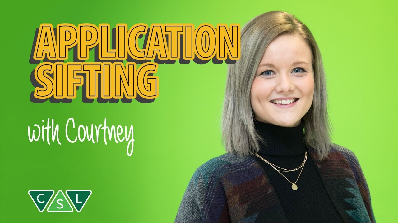 Application Sifting Candidate Source Ltd YouTube