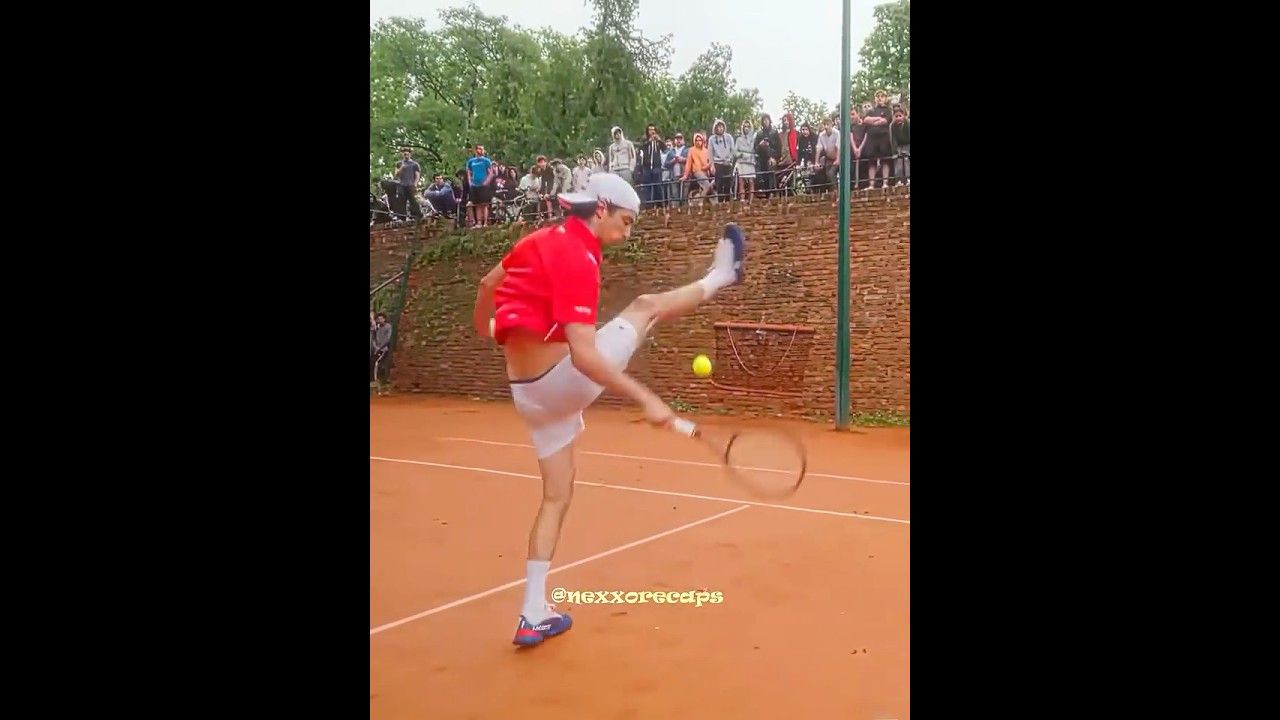 Speed actually has insane tennis skills?! 🤯 #ishowspeed
