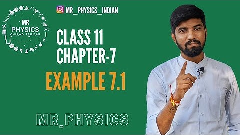 Class 11|Chapter-7|Example-7.1|
