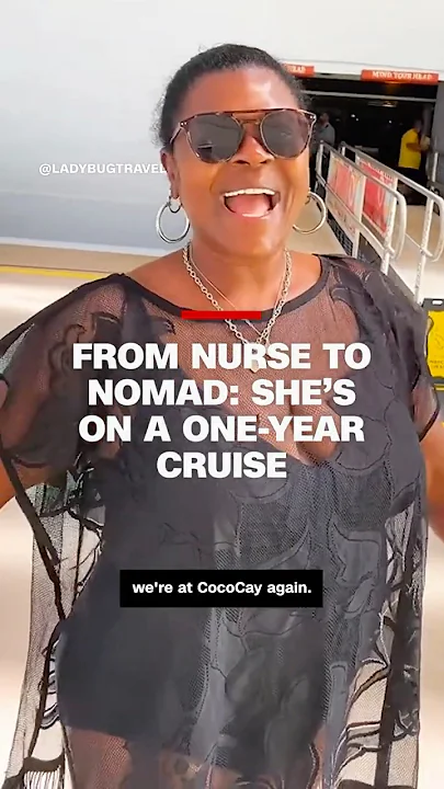 From nurse to nomad: She’s living full-time on cruise ships
