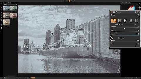 Mastering On1 Photo RAW 2018 - Episode 49: Antique Filter