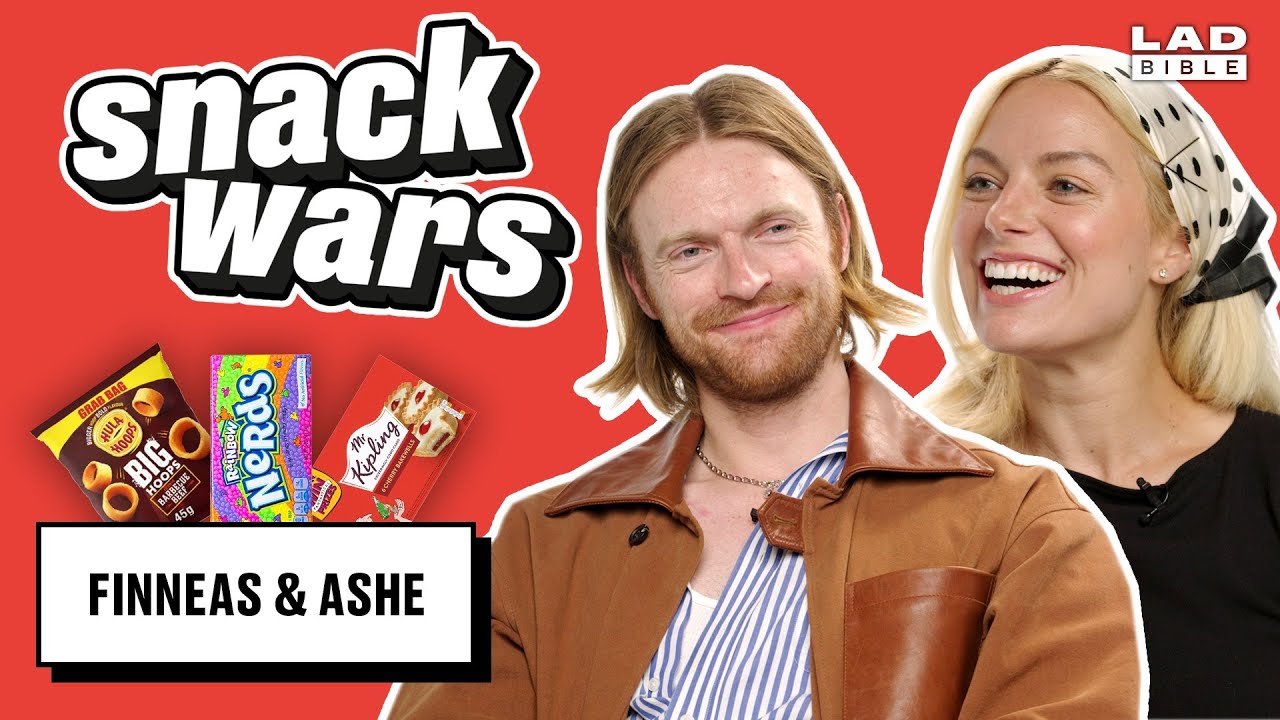 FINNEAS and Ashe Try British & American Food | Snack Wars
