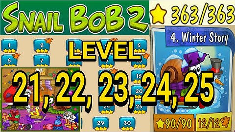 Snail Bob 2 - Winter Story - Level 21-25