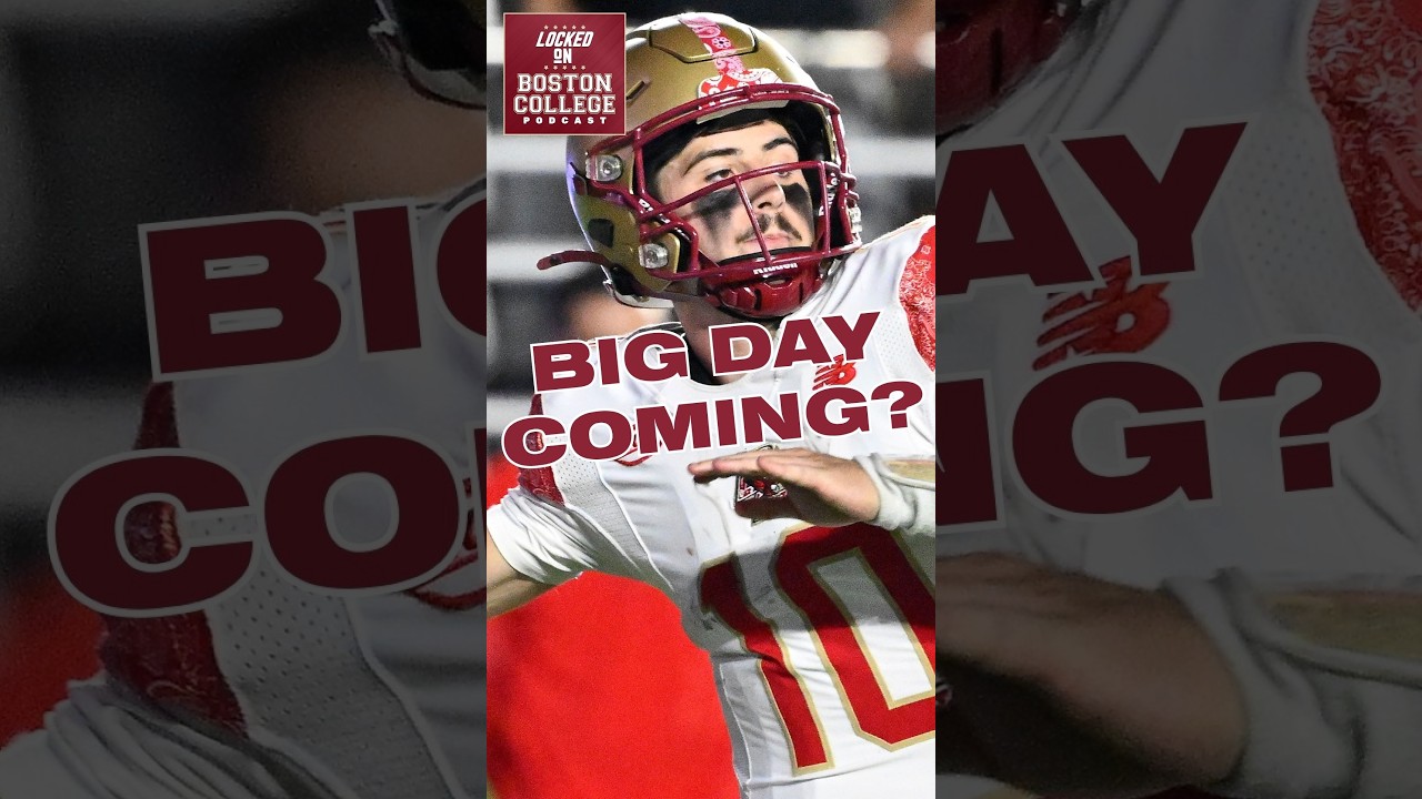 Mason McKenzie should have a BIG DAY for Boston College this week #bostoncollegefootball