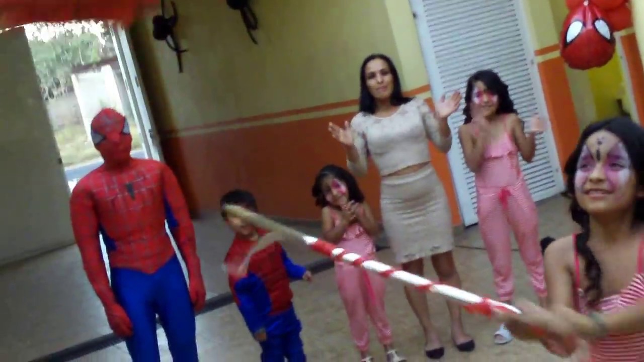 Hombre Araña en Las Piñatas Guadalajara