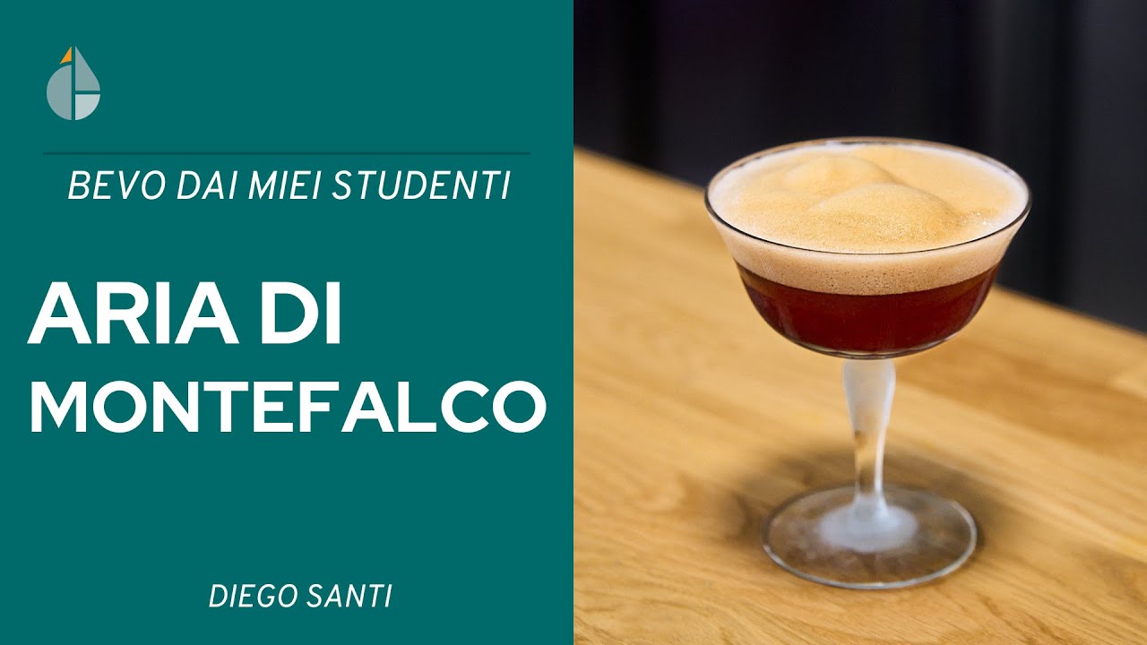 Bevo dai miei studenti: DIEGO SANTI mi prepara ARIA DI MONTEFALCO