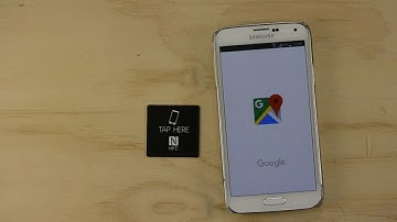 Open a GPS Coordinates With An NFC Tag