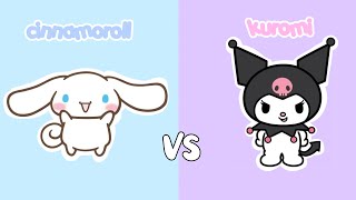 -Cinnamoroll Vs Kuromi-