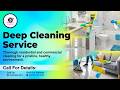 🧼✨ Deep Cleaning Service for a Truly Spotless Space 🏡