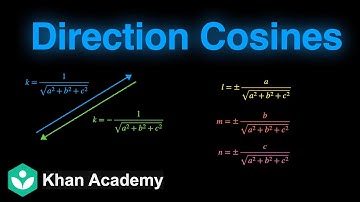 Direction of a line in 3D | 3D Geometry | Grade 12 | Math | Khan Academy