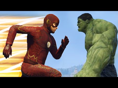 FLASH VS HULK (GTA 5)